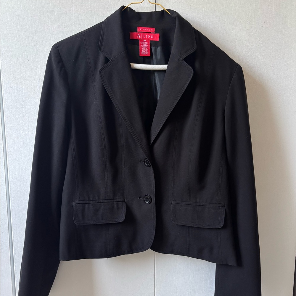 A Line Black Blazer